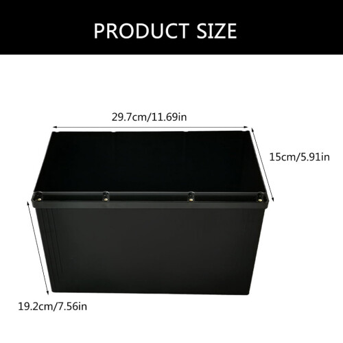 12V 90AH lithium battery casing with lock and handle 2