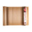 Bake-O-Glide STD0330 Non Stick Reusable Cooking/Baking Liner,Brown,1m x 330mm 1