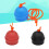 3Pcs Cue Chalk Holder Retractable Strap Billiards Accessories in Mixed Assorted Colors 6
