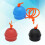 3Pcs Cue Chalk Holder Retractable Strap Billiards Accessories in Mixed Assorted Colors 3