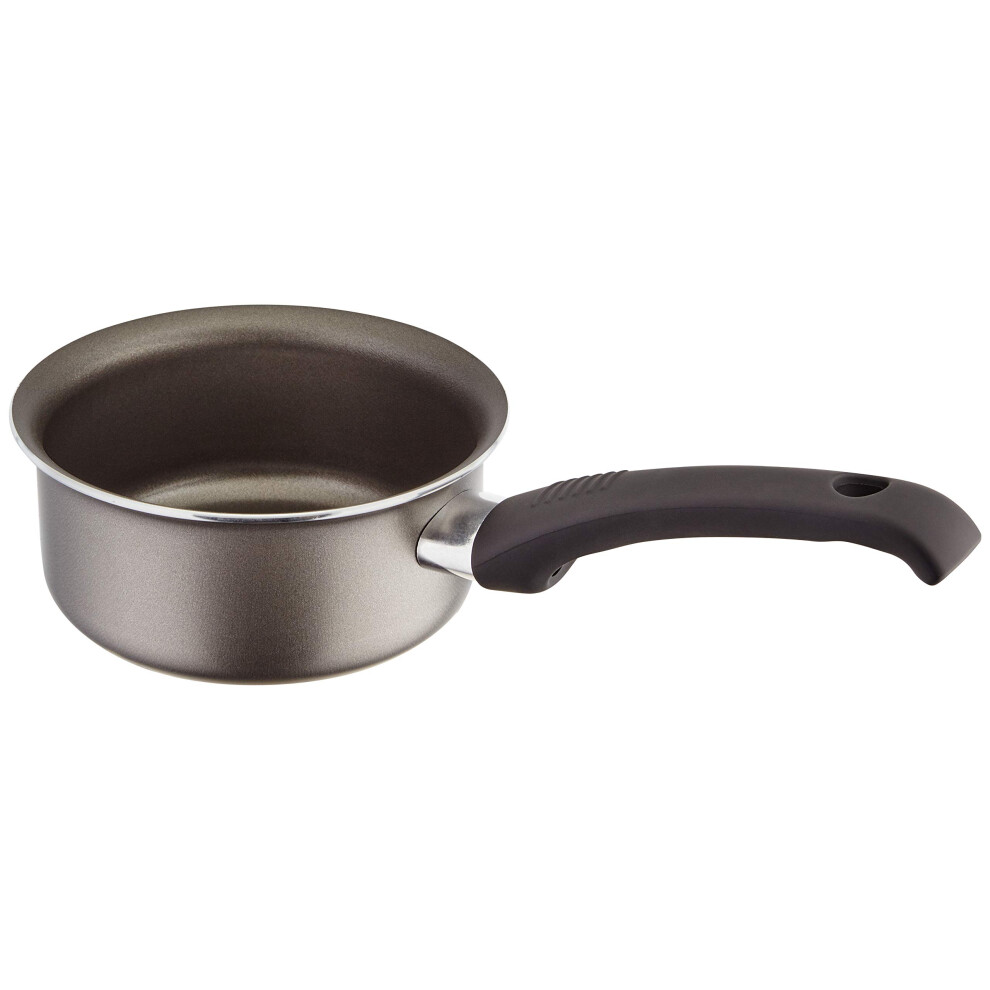 Judge Everyday 14Cm Non-Stick Milk Pan, 800Ml No-Mess Pouring Lip And Stay-Cool Handle, Aluminium, Dishwasher Safe, Not Suitable For Induction Hobs,