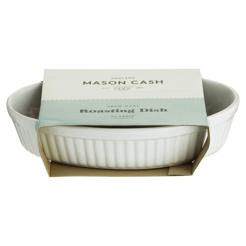 Mason Cash Mason Cash Classic Collection Oval Baking Dish, 28 cm 1