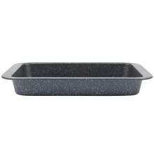 Salter Megastone Roasting Tray ?36cm Non-Stick Rectangular Roasting Pan, Durable Carbon Steel, Vegetable & Meat Roasting Tray, Oven Safe Up to 220?C,