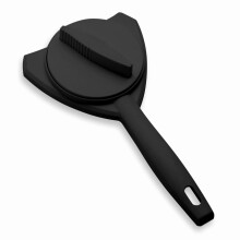 Kuhn Rikon Jar Opener with 3 Steel Grippers, Tin Opener with Long Handle. Can Opener for Jars. Bottle Opener for Screw Tops. Jar Opener for Weak Hands