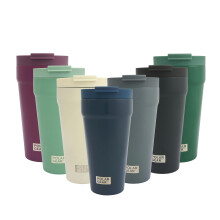 Polar Gear Coffee Cup Travel Mug, 470ml Large Travel Mug, Insulated Cup with Leakproof Screw Closure Lid, 304 Stainless Steel Double Walled, Reusable