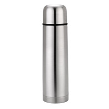 Bargain Factory Water Flask, Double Walled Vacuum Insulated Flask 1l, Leakproof 24 Hours Hot and Cold Water Bottle, Durable Stainless-Steel Interior