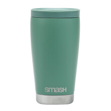 Smash Stainless Steel Twist & Lock Travel Coffee Mug 350ml/ 12 fl oz Sage