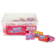 Maoam Bloxx 880g Bulk Tub - Individually Wrapped Fruit Chews