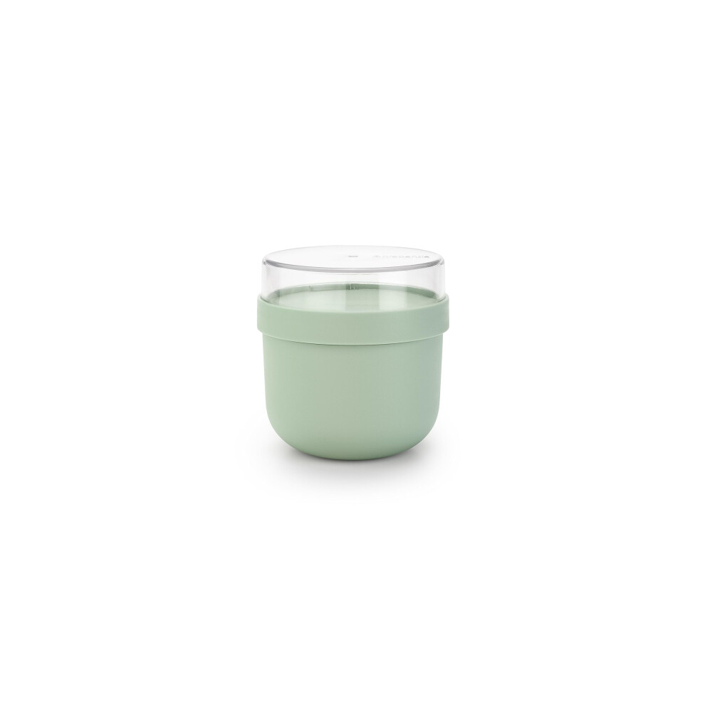 Brabantia - Make & Take Breakfast Bowl 0.5L - With Screw-On Ingredients Container (180 Ml) - Leakproof - Large Opening - Suitable For Freezer