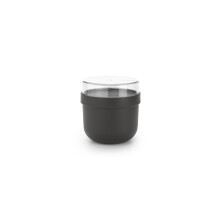 Brabantia - Make & Take Breakfast Bowl 0.5L - with Screw-On Ingredients Container (180 ml) - Leakproof - Large Opening - Suitable for Freezer -