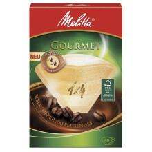 Melitta Gourmet Aroma Zones Filter Bags, 1 x 4-Size/Pack of 80