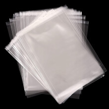 A3 Self-Adhesive Clear Cellophane Display Bags 50 Packs, Self Sealing, Food Safe, OPP for Cookies, Cards, Envelopes, Pictures (30.5 x 42cm)