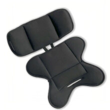 Infant Car Seat Insert with Newborn Head and Body Support, SideImpact Protection, Black