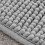 Catherine Lansfield Catherine Lansfield Bobble Bath Mat Silver Grey 3