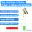 Washing Up Sponges Soap Dispensing Magic Handle, Super Scrubbing Kitchen Cleaner Flash Scourer Bathroom Scrub Sponge Scraper Refill (Bundle by 2