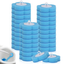 Disposable Toilet Brush Refills, 30 Pcs Toilet Wand Replacement Heads, Scented Sponge Refills Head, Suitable for Toilet Bathroom Floor Drain Washbasin