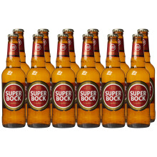 Super Bock Beer, 12 x 33 cl