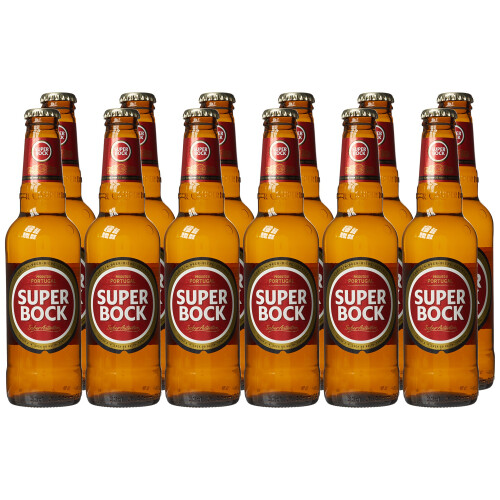 Super Bock Beer, 12 x 33 cl