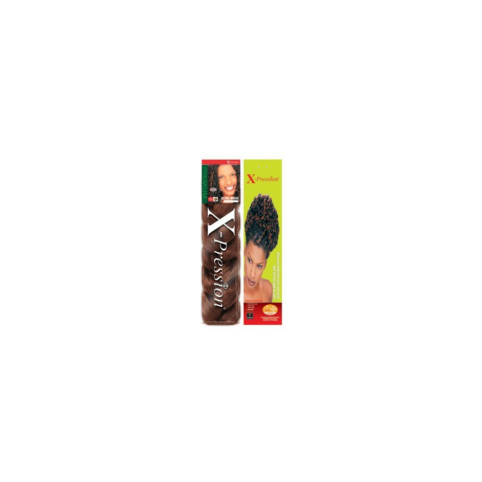 Sensationnel Unisex Brown Braid: X-Pression Braid: Dark Chocolate : Colour 4