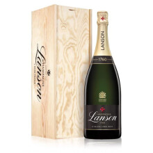 Lanson Black Label Magnum in Wooden Box NV 150 cl