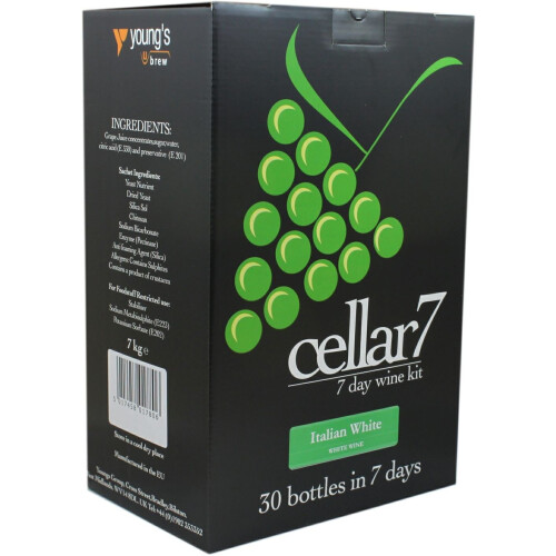 Cellar 7/Youngs Italian White 30 Bottle Wine Kit