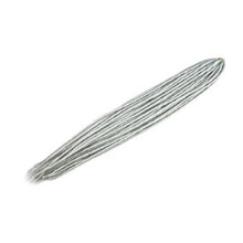 Elysee Star Dreads #60 Silver Blonde Dreadlocks Double Ended Synthetic Dread
