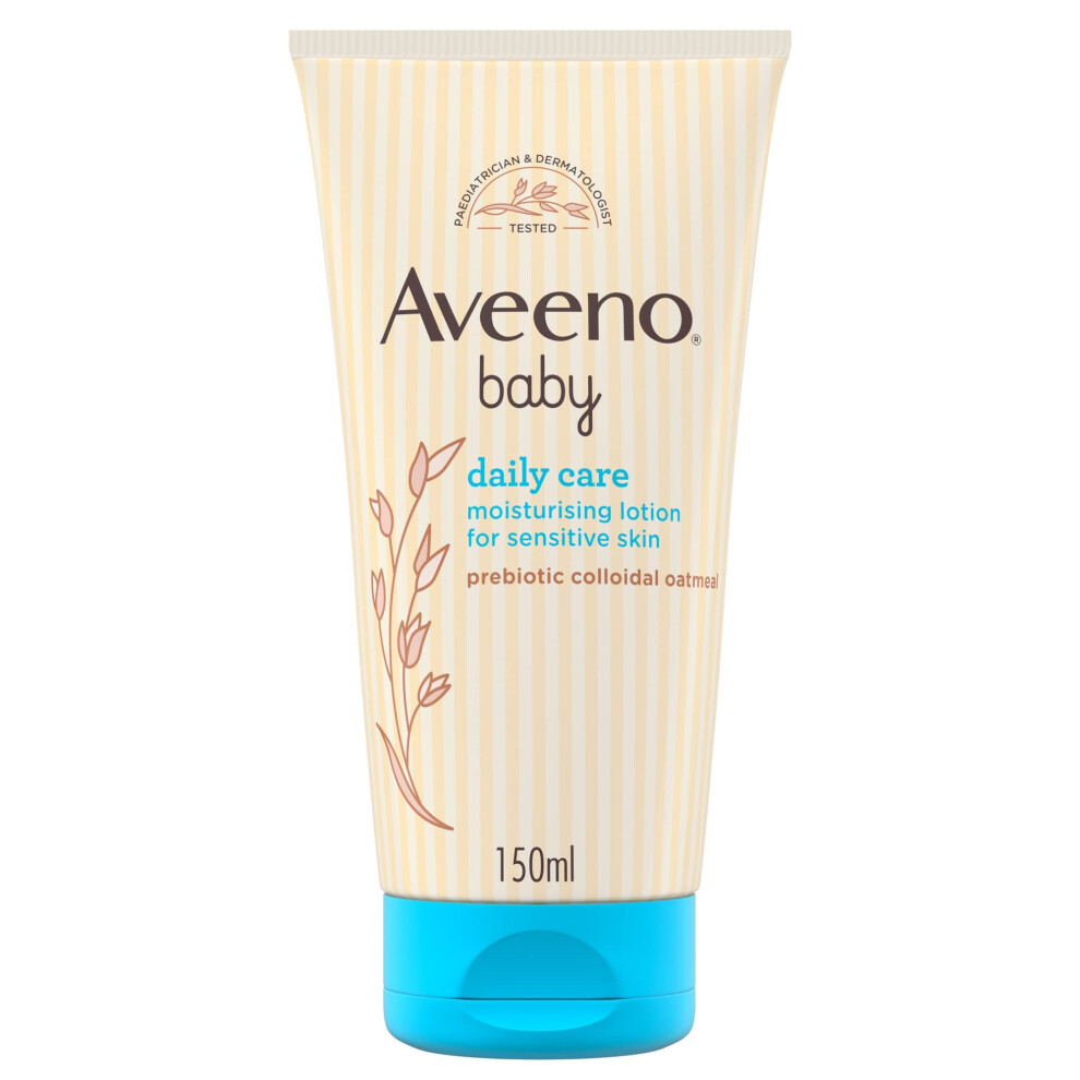 Daily Care Moisturising Lotion For Sensitive Skin 150Ml Pack Of 2 Aveeno Baby