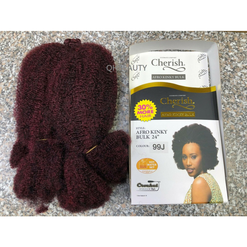 Cherish Unisex Bulk - Afro Kinky 24" (99J)