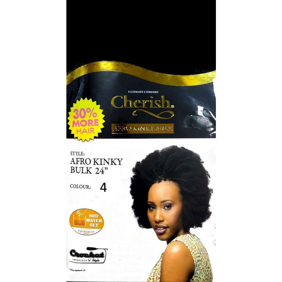 Cherish Unisex Bulk - Afro Kinky 24" (4)