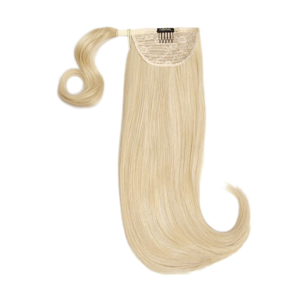 Lullabellz Unisex Gold Luxury 22'' 120G Human Hair Pony -613/16 California Blonde