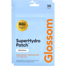 Glossom SuperHydro Patch - Pimple Patches Salicylic Acid & Niacinamide ? 72 Hydrocolloid Spot Patches, Breakout Blemish Stickers & Spot Dots for Face
