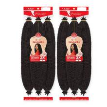 Outre Crochet Braids X-Pression Twisted Up 3X Springy Afro Twist 24" (2 Pack, 1B)