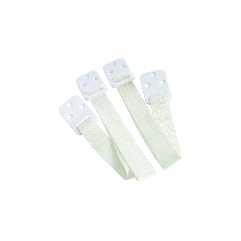 Dreambaby Furniture Wall Straps (Pack Of 2, White)