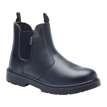 Blackrock Dealer Work Safety Boots, Steel Toe Cap, Chelsea Boots, Mens Womens Ladies, Safety Shoes, Gardening, Black, Horse Riding, Yard, Slip On Sho