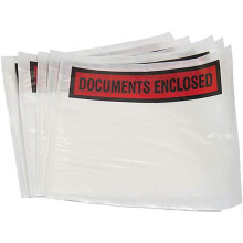 SALTECH 10 X A5 Printed Document Enclosed Wallets. Pack of 10. A5 (Approx 225mm x 165mm), Waterproof Self Sealing Packing Envelopes. Postage Pouches