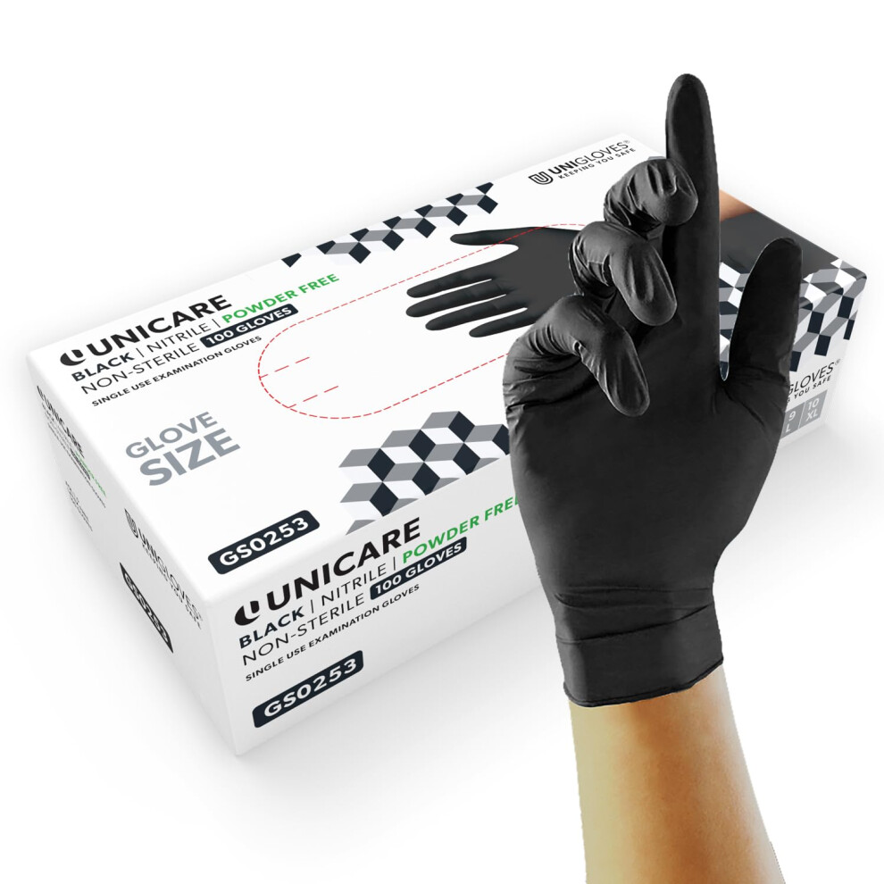 Unigloves Unicare Nitrile Examination Disposable Gloves 5006244954777