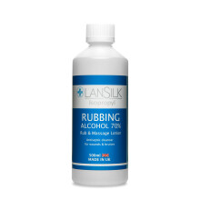 Lansilk 500 ml Isopropyl 70% IPA Rubbing Alcohol - First Aid Antiseptic Cleanser & Cleaning