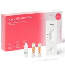 Newfoundland Iron Levels Test Kit - Anaemia Detection & Iron Deficiency - 99% Accurate Home Test for Iron Levels - Hemoglobin & Red Blood Cell Testin