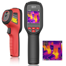 HIKMICRO Thermal Camera E01, SuperIR Resolution 240x240, SuperScene, 20Hz Refresh Rate, Portable Handheld Infrared Thermal Imaging Camera with Lase