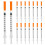 100pcs/pack, 1ml Dispensing Measuring Tool with 30G (13mm long), Multiple Uses Laboratory Accessories, Individually Wrapped 1