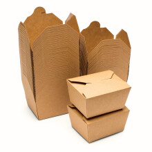 London Coffee Cups No.1 Food Boxes, Deli Containers, Disposable takeaway Boxes, Cardboard Food Containers for Stir-Fries, Salads, Meals, BBQ, Restaur