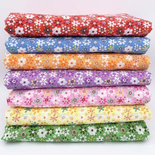 7Pcs Fat Quarters Fabric Bundles, 50CM x 50CM Cotton Fabric DIY Making Supplies Quilting Patchwork Gingham Fat Quarter Material for Sewing,Patchwork,