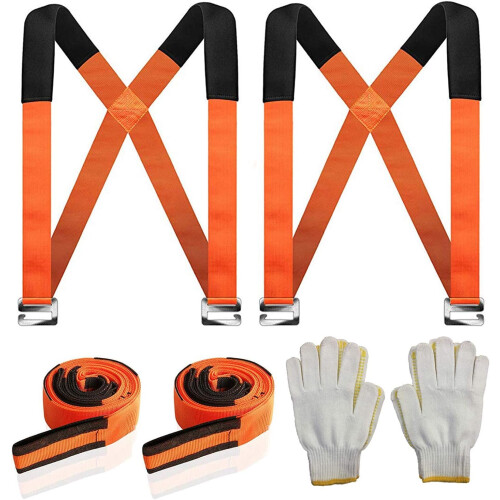 Lifting Straps for Movers, ZIZINET Moving Strap Load Capacity 150 kg