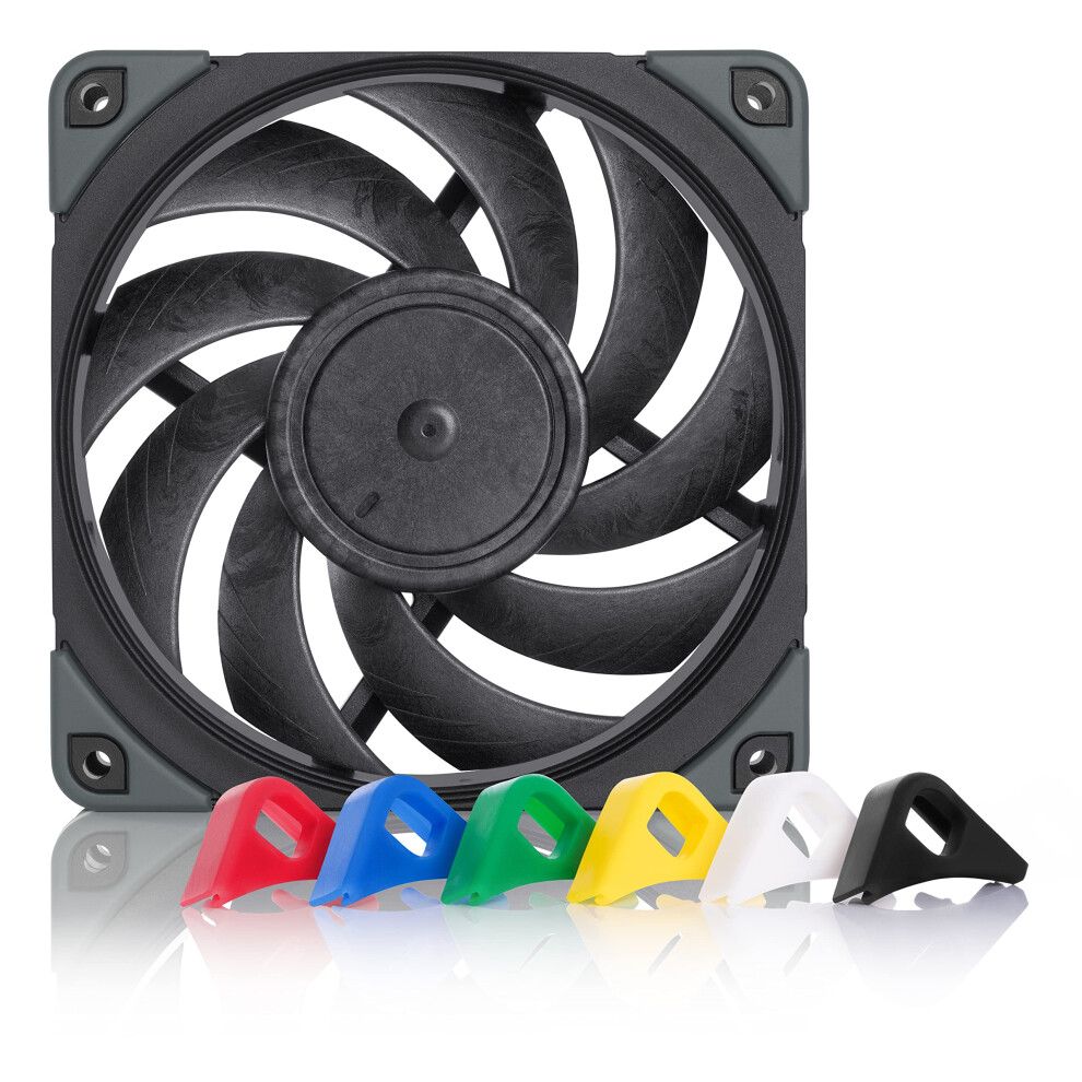 Noctua Black Nf-A12x25 Pwm Chromax..Swap, Premium Quiet Fan, 4-Pin (120Mm, )