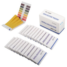 BOJACK pH Test Strips Universal Test Paper pH 1-14 Litmus Paper for Soil, Water, Saliva, Cosmetic, Pet Food & Diet pH Test (20 Packs of 1600 Strips)