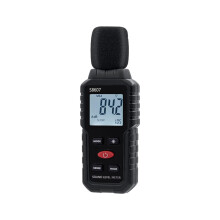 Mcbazel Decibel Sound Meter,Noise Meter Tester 30-130dB Measuring Range with A Weighting,Digital Sound Level Meter Backlight With LCD Display, for Da