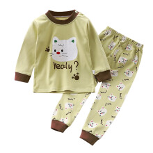 Conjuntos de ropa para niñas y niños pequeños con estampados de dibujos animados: suéter de manga larga y pantalones para otoño. Conjunto de