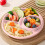 Assiette plate compartimentée en plastique (1 pièce) 1