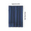 Extra Large Solid Color Sheer Curtains, Semi-Transparent Polyester Drapes with Rod Pocket – Blue 3