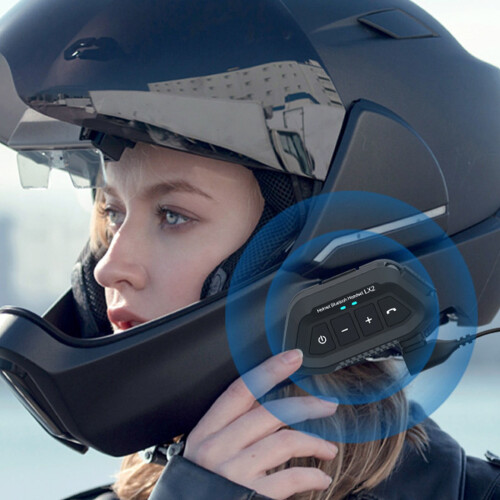 Ακουστικά Bluetooth για κράνος μοτοσικλέτας Bluetooth5.0, πλήρες κράνος, μισό κράνος,